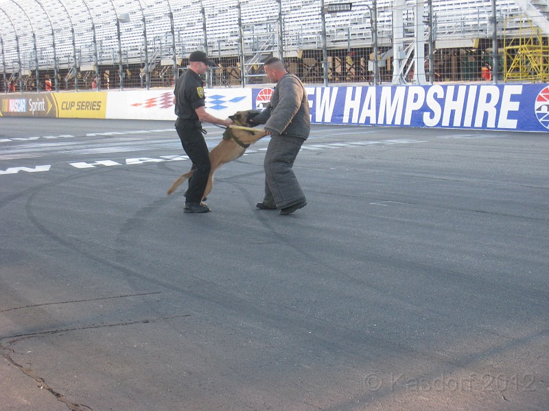 2012-08 DARE 5K 225.jpg - The NH State Police 22nd Annual D.A.R.E 5K. The course runs around the New Hampshire Motor Speedway NASCAR track in Loudon NH. August 8, 2012.